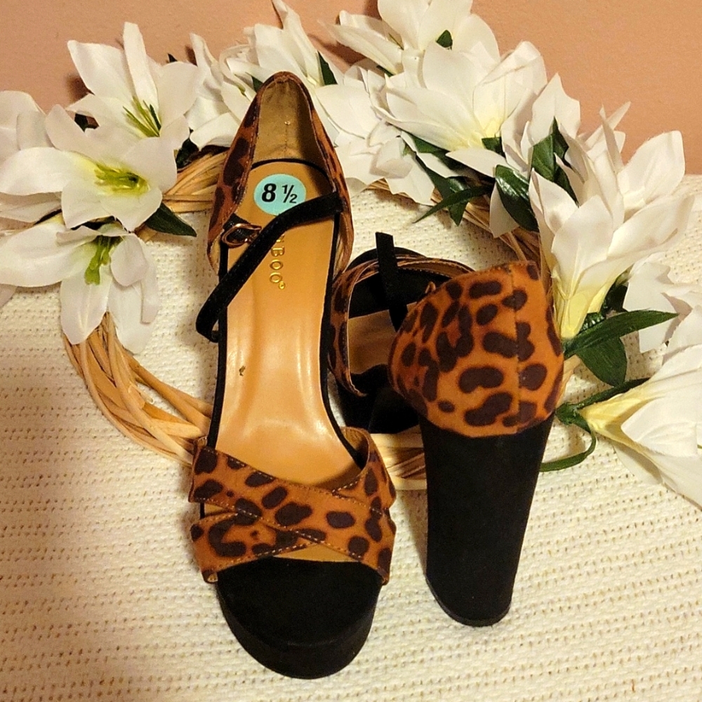 Bamboo Platform slippers